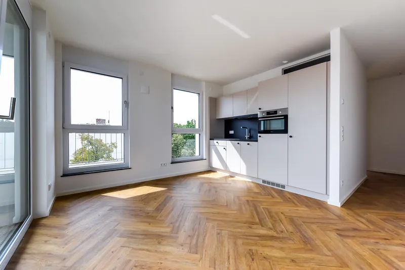 Alles, was eine gute Wohnung braucht: 2 Zimmer + Balkon + Einbauküche — photo 1